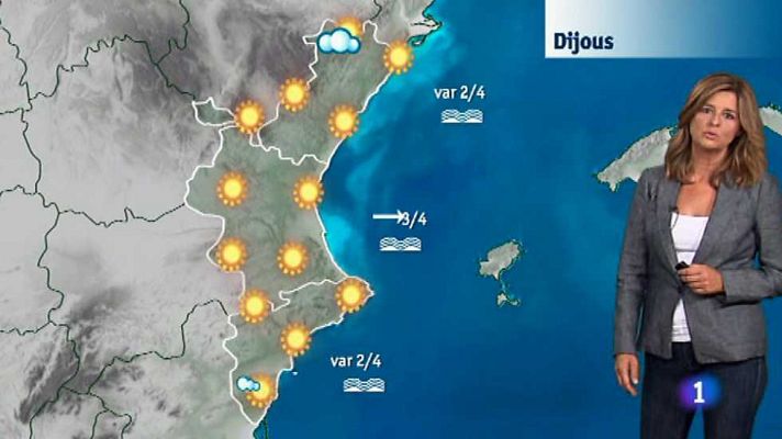 L'informatiu - Comunitat Valenciana - El tiempo en la Comunidad Valenciana - 16/09/15