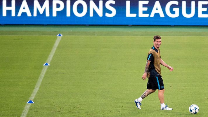 Telediario 1 - El Barça arranca la Champions en Roma