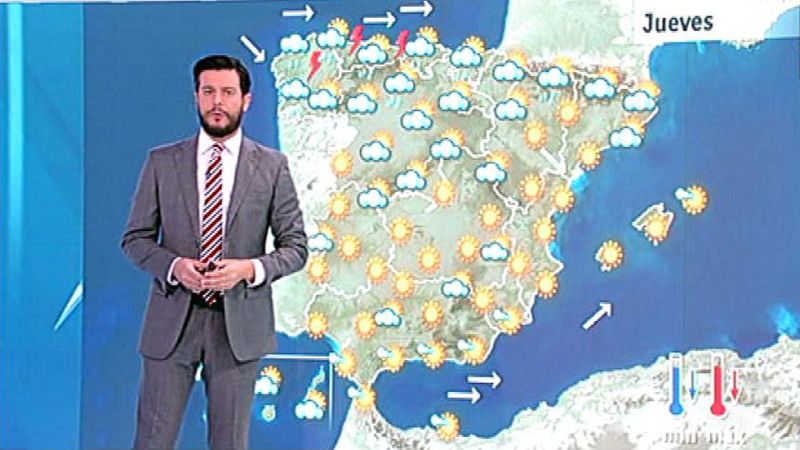 Disminuye la intensidad del viento y la lluvia, pero bajan las temperaturas