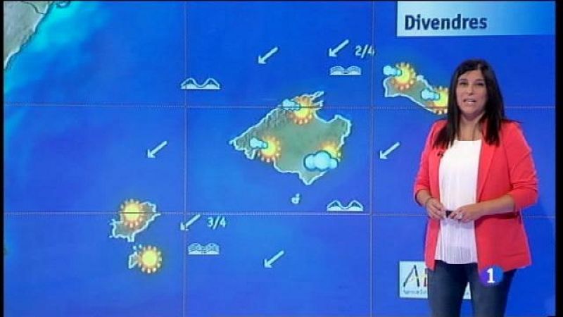 El temps a les Illes Balears - 17/09/15