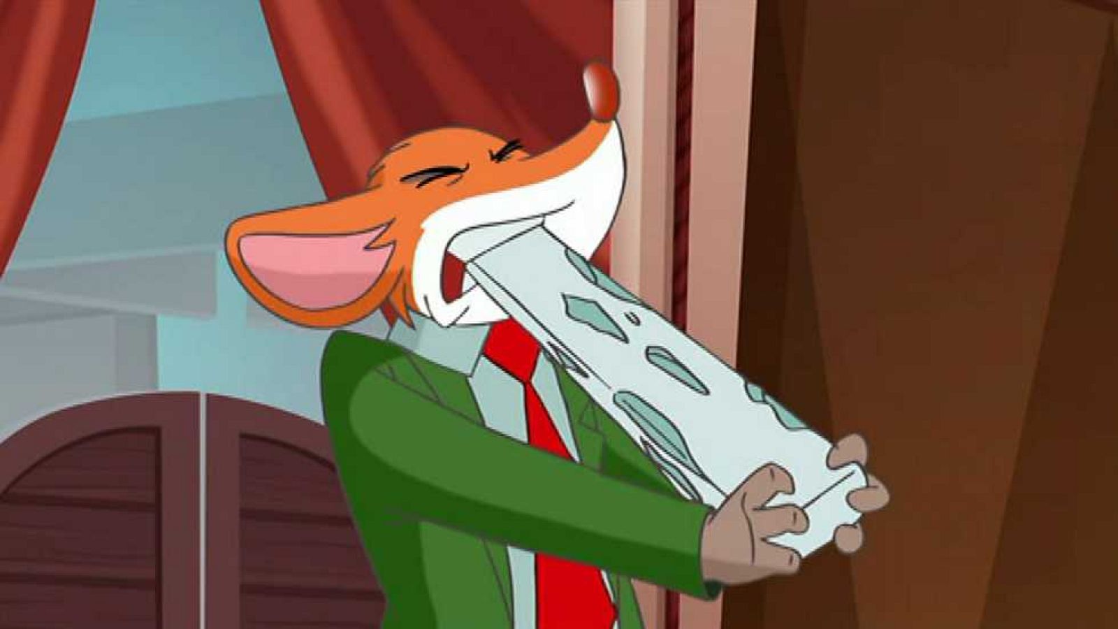 Fuera esas tartas, cara de Cheddar - Geronimo Stilton | Ver
