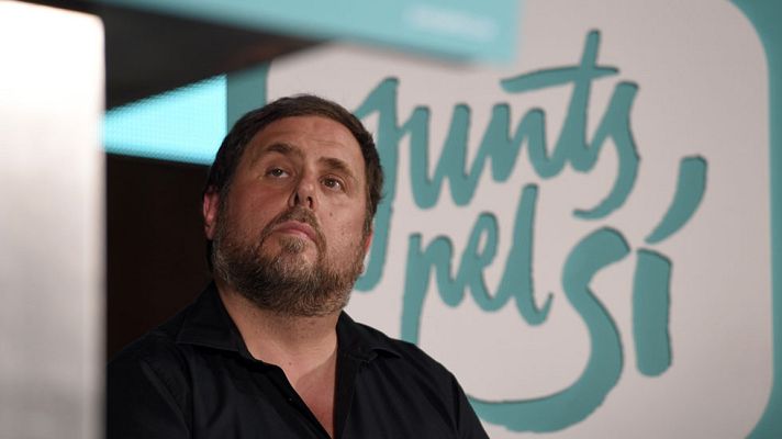 Telediario 1 - Junqueras insta a la UE a mejorar las condiciones laborales