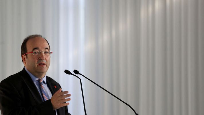 Telediario 1 - Iceta propone encabezar un gobierno con el programa del PSC