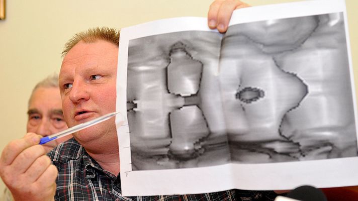 Informativo 24h - Los descubridores del tren del oro nazi muestran imágenes