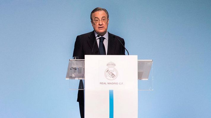 Telediario 1 - Florentino Pérez: "La temporada pasada fue atípica"