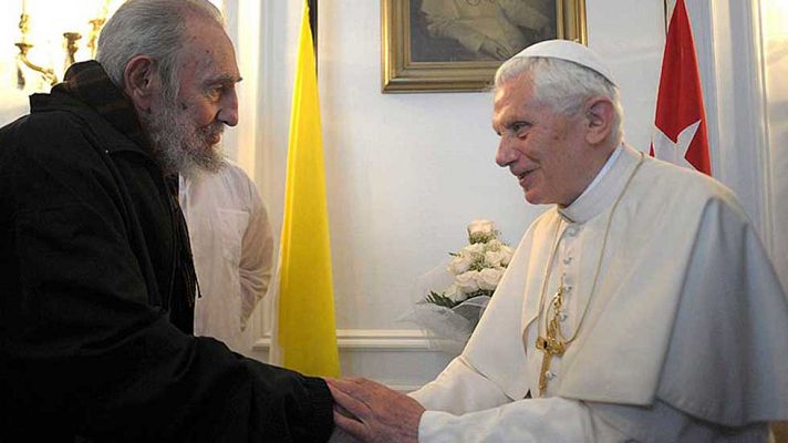 Telediario 1 - Otros papas han visitado Cuba anteriormente