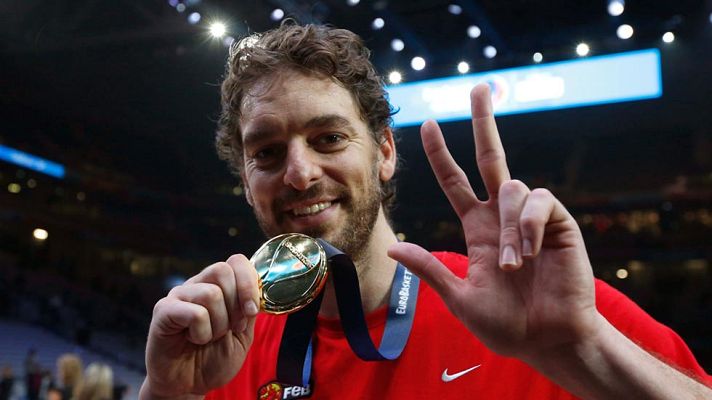 Telediario 1 - Pau Gasol: "Yo vine a ganar, no es un triunfo inesperado"