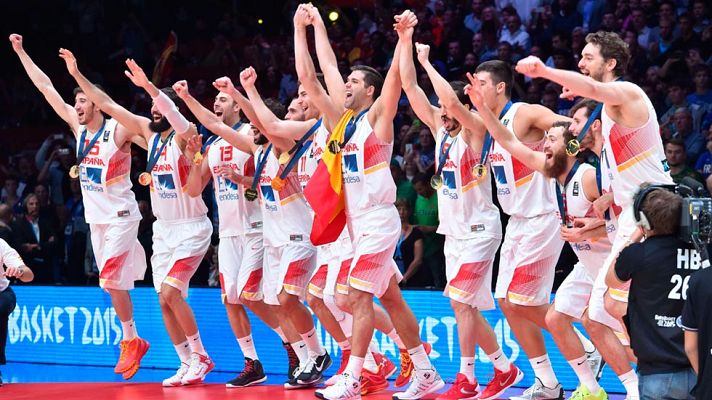 Telediario 1 - La generación de oro del basket español se lleva el Eurobasket 2015