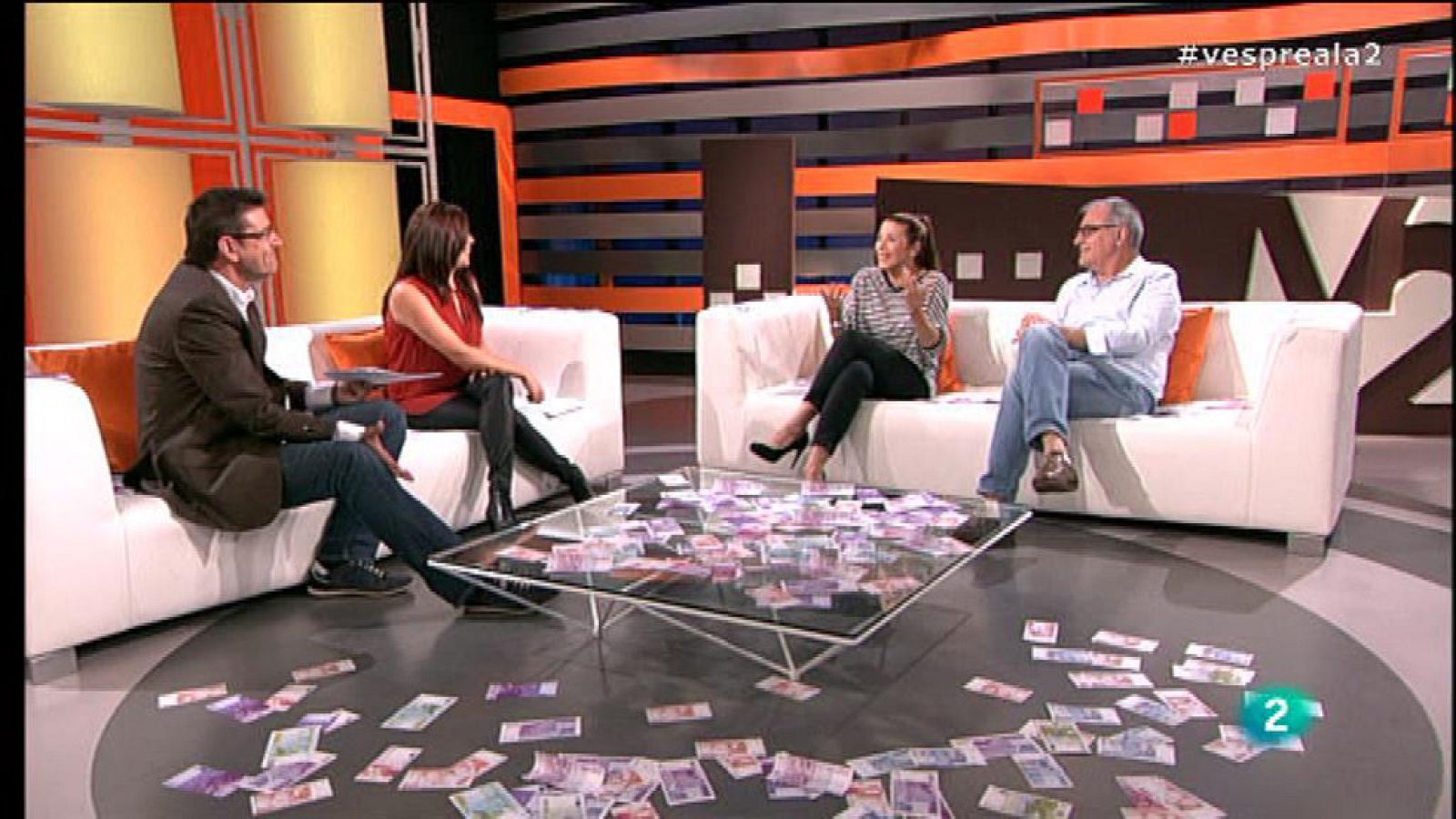 Vespre a La 2 - Entrevista a Emma Vilarassau i Jordi Bosch