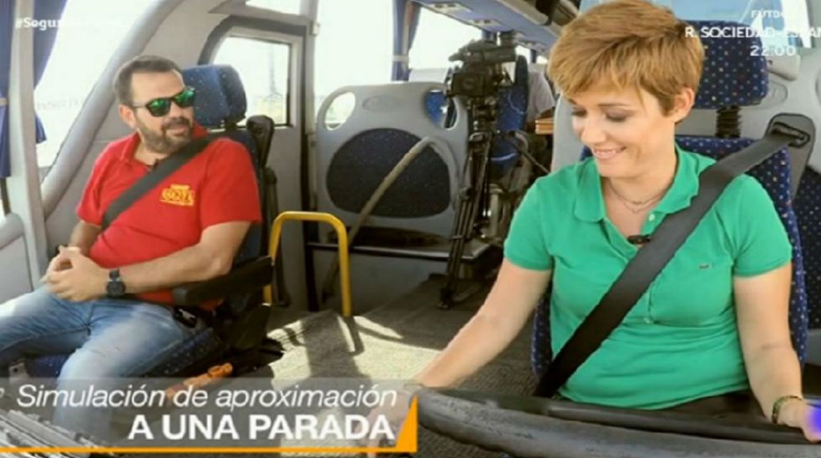 Seguridad Vital - 'La Autoescuela' - Aprendemos las maniobras básicas para manejar un autobús