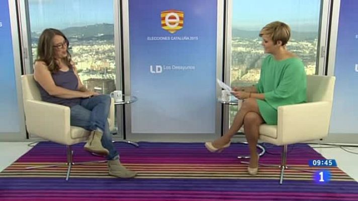 Los desayunos - Eulàlia Reguard (CUP): "El 50% de los votos para el sí sería la mayoría para buscar el reconocimiento internacional de Cataluña"