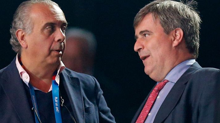 Telediario 1 - Cardenal: "No contemplo el escenario que llevaría al Barcelona a dejar Liga"