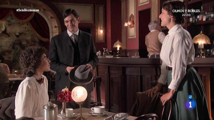 Seis hermanas - Aurora le presenta a Celia a su falso novio