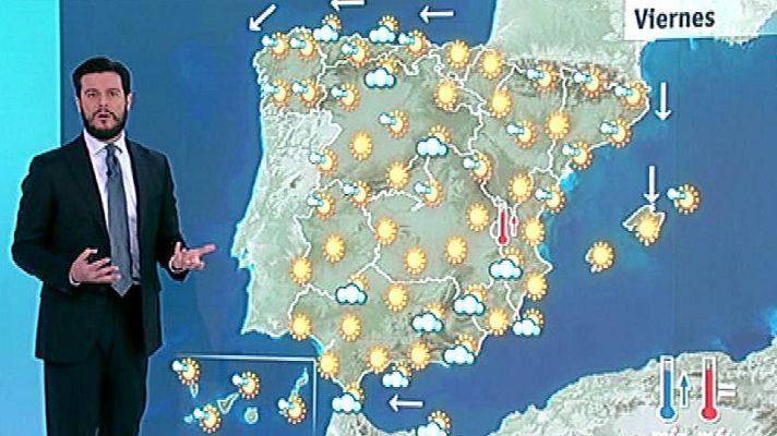El tiempo - Cielo mayormente despejado en casi todo el país