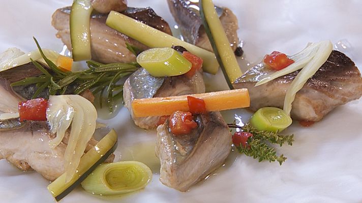 Torres en la cocina - Bonito escabechado