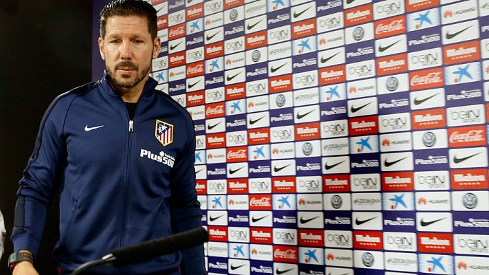 Telediario 1 - Simeone: "Con la competencia gana el equipo"