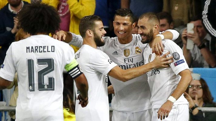 Telediario 1 - El Real Madrid mide su fortaleza frente a un herido Málaga