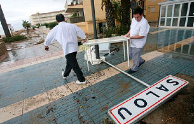  - Destrozos en Salou por el temporal