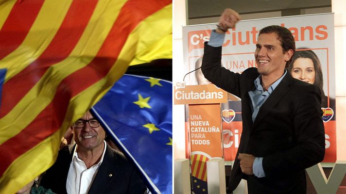 Informativo 24h - Junts Pel Sí insiste en que tiene legitimidad para iniciar el proceso soberanista pero la oposición le dice que no