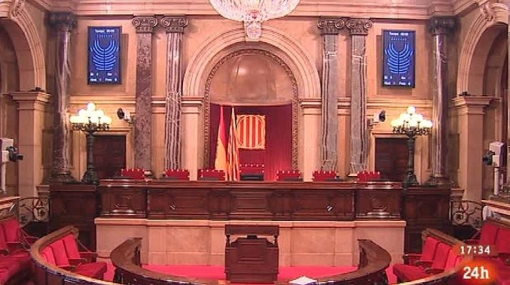 Parlamento - Previo elecciones catalanas