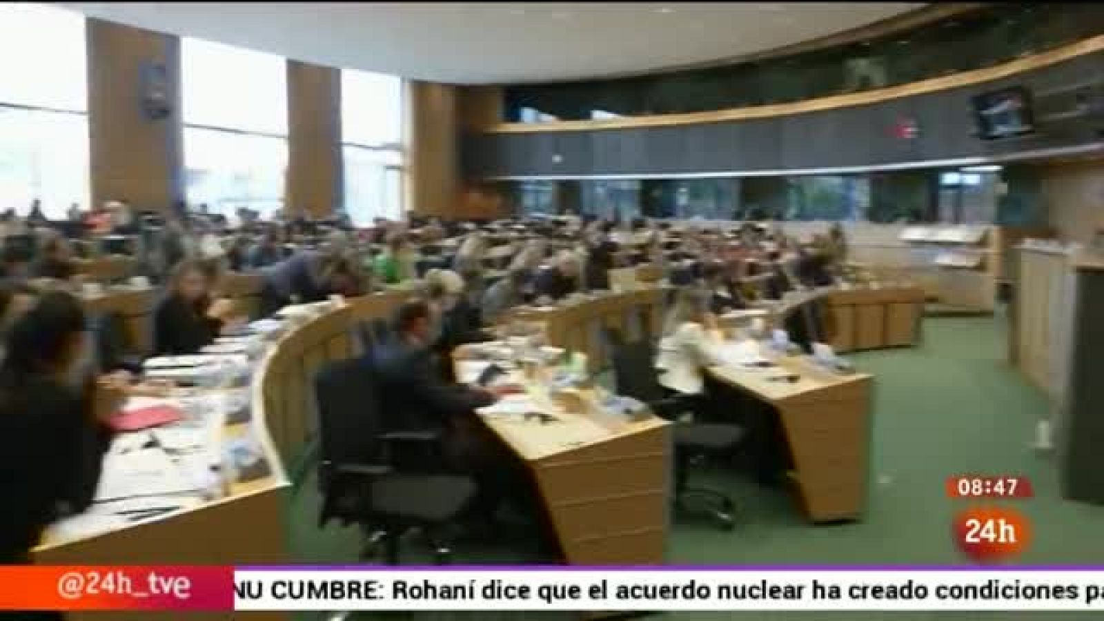 Varias víctimas de los bebés robados en hospitales españoles durante décadas piden en el Parlamento europeo ayuda en la investigación de estos casos.