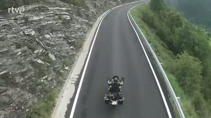 Diario de un nómada - Miquel Silvestre en una pista Andorrana