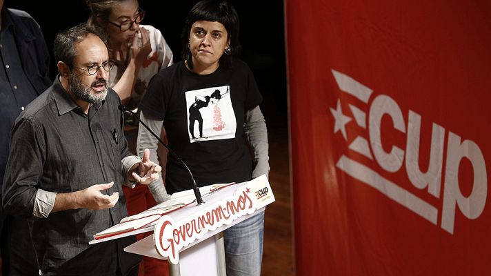 Telediario 1 - La CUP se mantiene firme e insiste que no investirá a Artur Mas como presidente