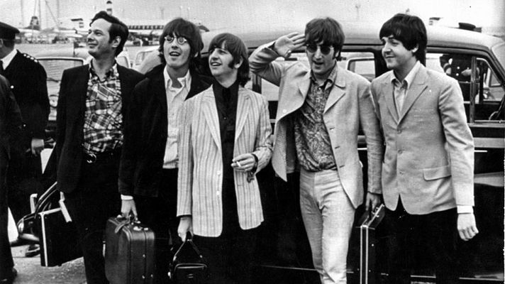 Telediario 1 - Se subasta el contrato que lanzó a la fama a Los Beatles