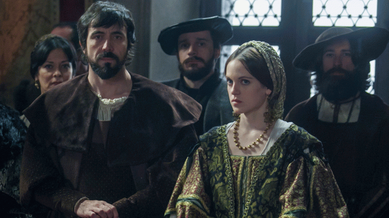 Carlos, Rey Emperador - Los comuneros le piden a la reina Juana que vuelva | Ver