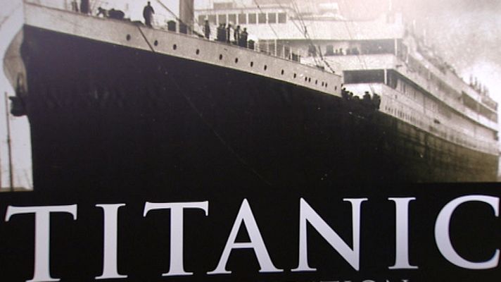 Telediario 1 - El Titanic llega a Madrid en una exposición que presume de ser la más importante hasta el momento