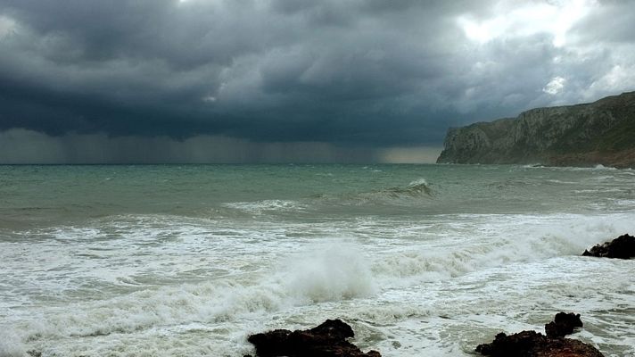 El tiempo - Chubascos fuertes en Baleares, Huesca y Lérida