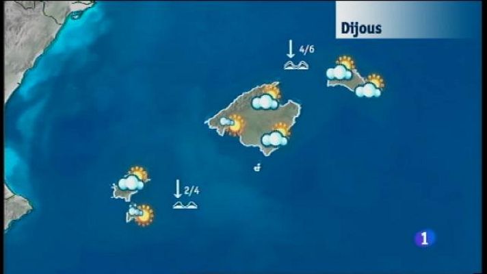 Informatiu Balear - El temps a les Illes Balears - 01/10/15
