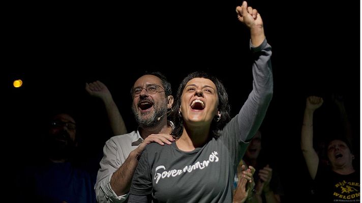 Telediario 1 - La CUP propone un gobierno 'coral' de la Generalitat