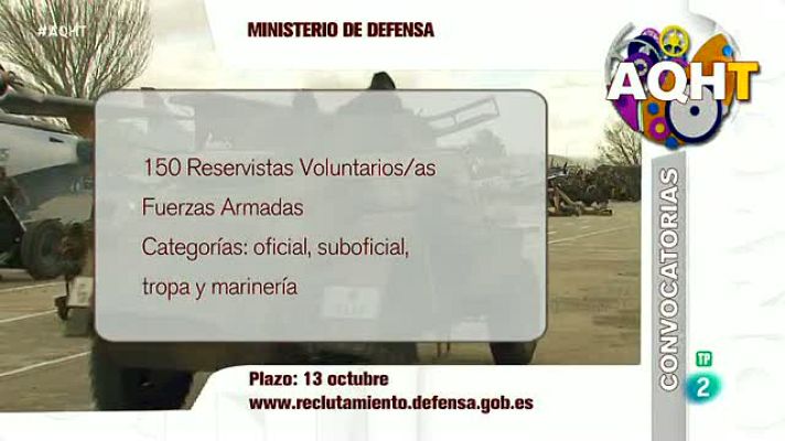 Aquí hay trabajo - 200 plazas de empleo público y 1 bolsa de trabajo