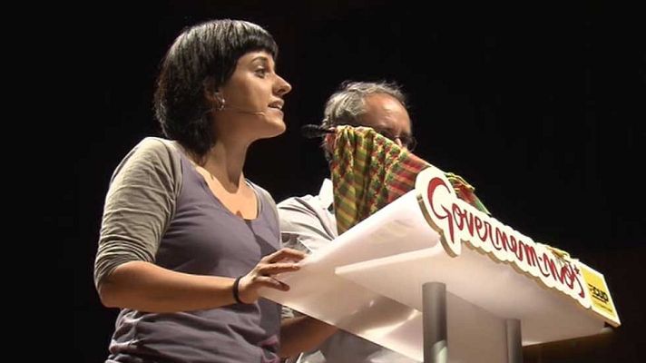 Telediario 1 - Se mantiene el secretismo en las negociaciones para elegir al nuevo president en Cataluña