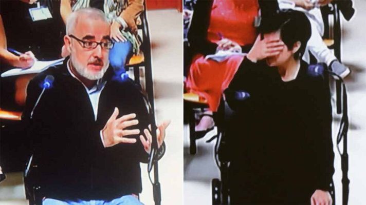 Telediario 1 - Diferentes actitudes de Basterra y Porto