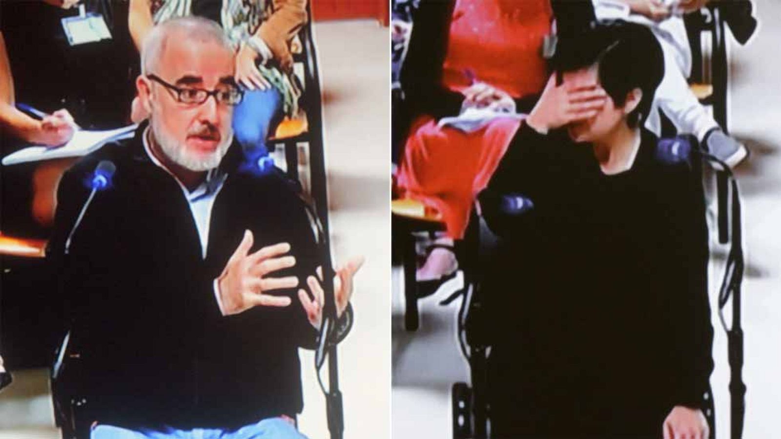 Alfonso Basterra muestra una actitud más desafiante que Rosario Porto en el juicio