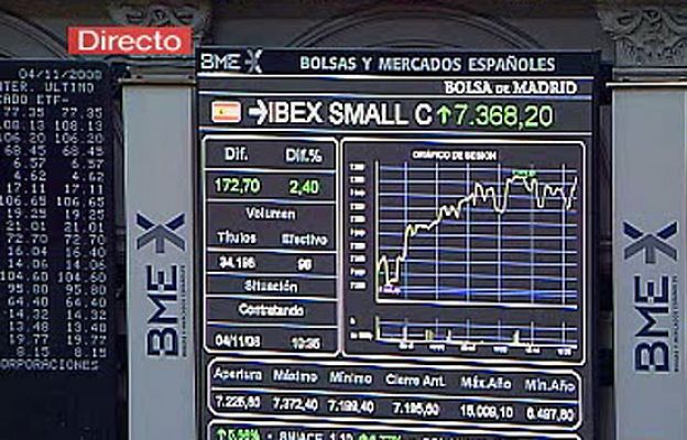 - La bolsa de Madrid subre un 3%