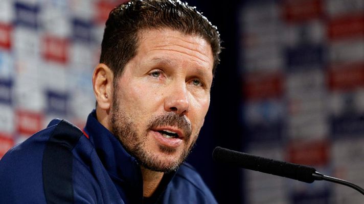 Telediario 1 - Simeone: "Tenemos que ser contundentes y verticales"