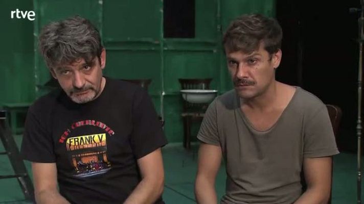 Atención obras - T de teatre - Los actores Albert Ribalta y Marc Rodríguez
