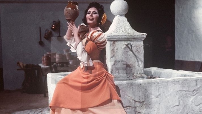 Cine de barrio - Segundo aniversario del programa y presentaciónde 'Lola la piconera' con Rocío Jurado