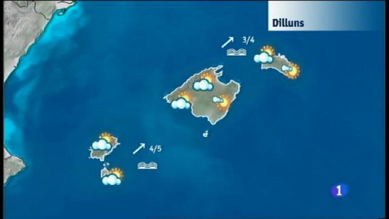 El temps a les Illes Balears - 05/10/15