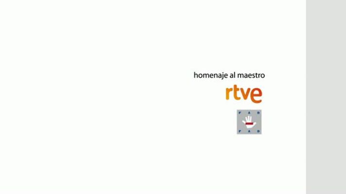 Ana Blanco homenajea al maestro