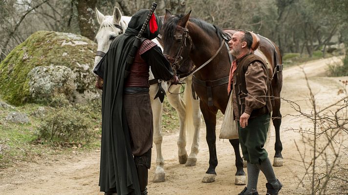Águila Roja - Amo y criado se sinceran