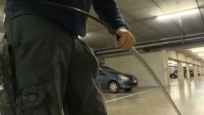 Telediario 1 - Adif fue víctima el año pasado del robo de 339 kilómetros de cable de cobre