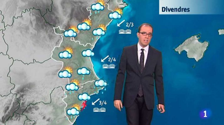 L'informatiu - Comunitat Valenciana - El tiempo en la Comunidad Valenciana - 08/10/15