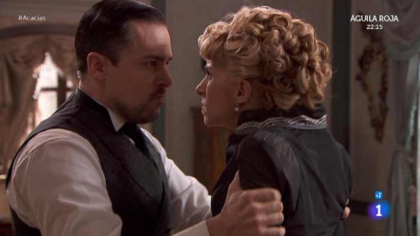 Acacias 38 - Germán agrede a Cayetana al saber la verdad sobre Carlota