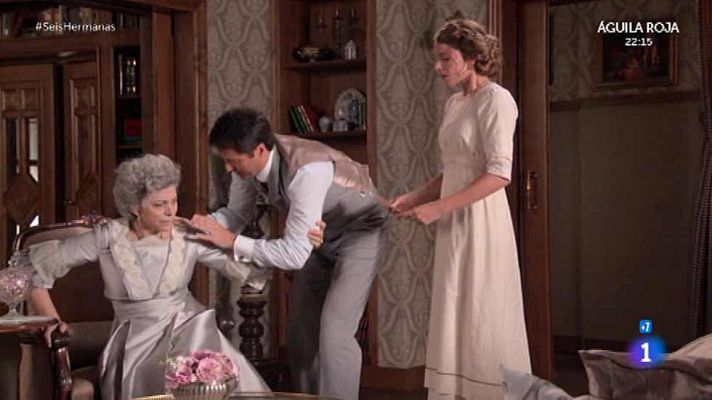 Seis hermanas - Blanca y los Loygorri se enteran de la muerte de Cristóbal