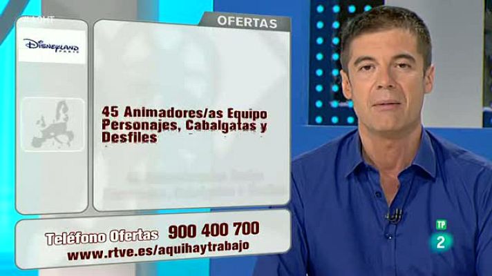 Aquí hay trabajo - Casting en España para 45 animadores de Disneyland París