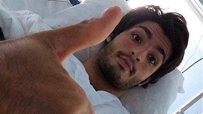 Telediario 1 - Sainz ya piensa en correr tras su grave accidente